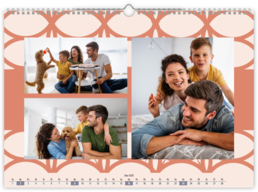Fotokalendář exklusiv nástěnný měsíční na šířku - Pattern
