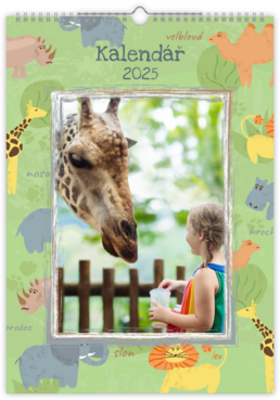 Fotokalendář exklusiv na výšku - Zoo