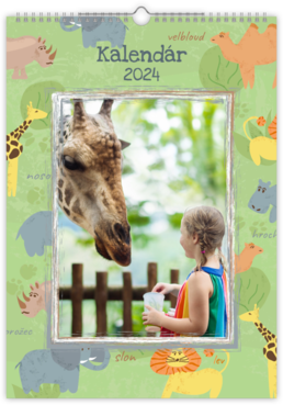 Fotokalendar exkluzív na výšku - Zoo
