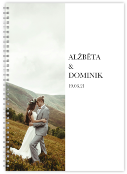 Fotokniha - Kroužková | Tiskarik.cz - Minimalist wedding