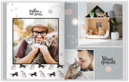 Fotokniha s pevnou vazbou – originální dárek! - Kočky