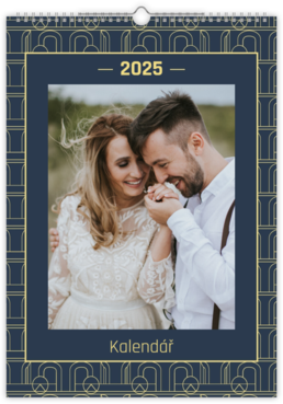 Fotokalendar exkluzív na výšku - Art deco