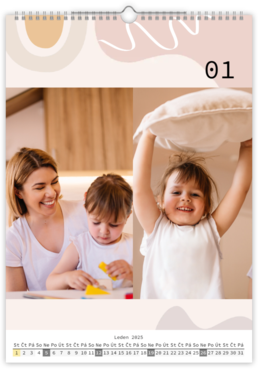 Fotokalendar exkluzív na výšku - Abstrakcie
