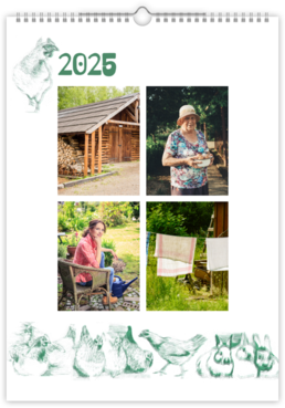 Fotokalendar exkluzív na výšku - Chovateľ