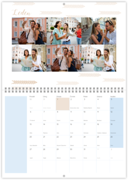Nástenný plánovací fotokalendar - Instagood