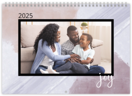 Nástenný plánovací fotokalendar - Pastel
