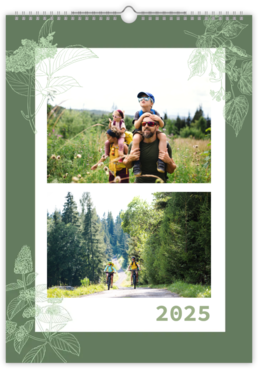 Fotokalendar exkluzív na výšku - Herbal