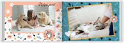 Fotokniha na šírku s pevnou väzbou a kvalitným papierom - Pets