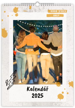 Fotokalendar exkluzív na výšku - Instax street