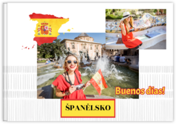 Fotokniha na šírku s pevnou väzbou a kvalitným papierom - Španielsko