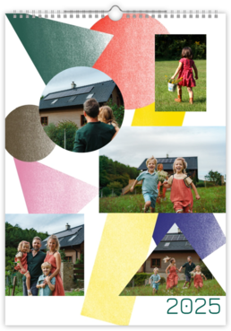Fotokalendar exkluzív na výšku - Geometria