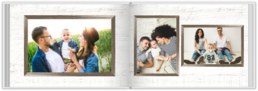 Fotokniha na šírku s pevnou väzbou a kvalitným papierom - Family