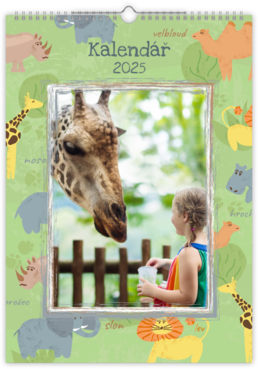 Fotokalendar exkluzív na výšku - Zoo