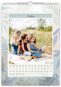 Fotokalendar exkluzív na výšku - Mesiac