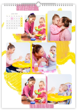 Fotokalendar exkluzív na výšku - Rádius