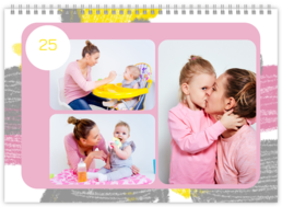 Nástenný plánovací fotokalendar - Rádius