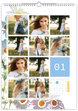 Fotokalendar exkluzív na výšku - Kvet
