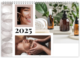 Nástenný plánovací fotokalendar - Beauty