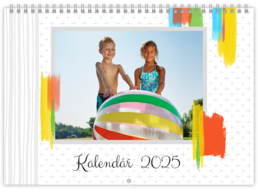 Nástenný plánovací fotokalendar - Bright Minimalist