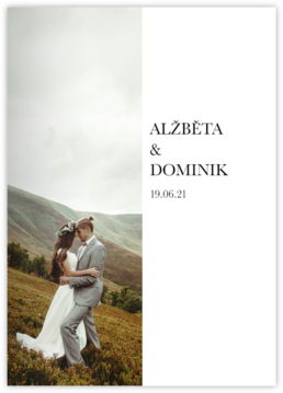 Fotosešit z vlastních fotek| Tiskarik.cz - Minimalist wedding