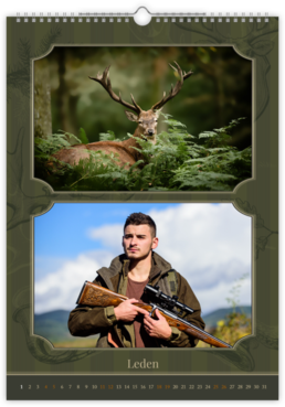 Fotokalendar exkluzív na výšku - Poľovník
