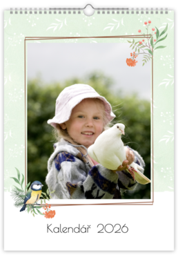 Fotokalendar exkluzív na výšku - Vtáčiky