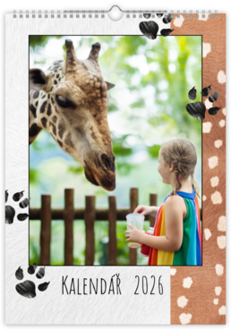 Fotokalendar exkluzív na výšku - Zoo 