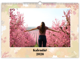 Fotokalendár exkluzív nástenný mesačný na šírku - 4 ročné obdobia