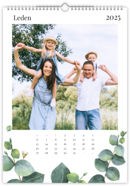 Fotokalendar exkluzív na výšku - Eukalyptus