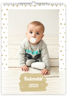Fotokalendar exkluzív na výšku - Jemný neutral